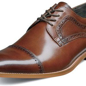 STACY ADAMS Men's Dickinson Cap-Toe Lace-up Oxford